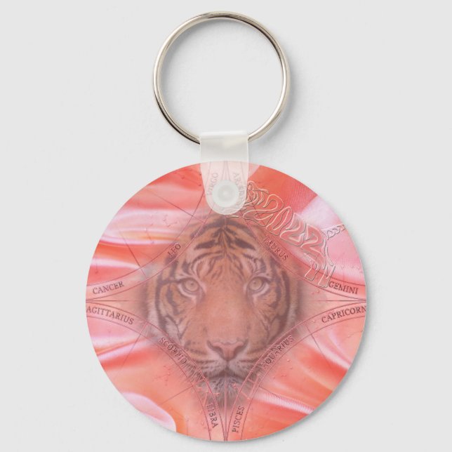 Das Jahr des Tigers Schlüsselanhänger (Vorderseite)