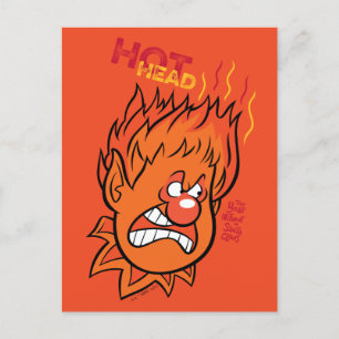 DAS JAHR OHNE EINEN SANTA CLAUS™   Heißer Kopf Feiertagspostkarte