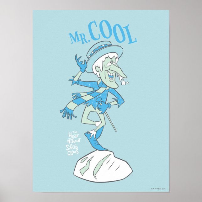 DAS JAHR OHNE SANTA CLAUS™ | Herr Cool Poster (Vorne)