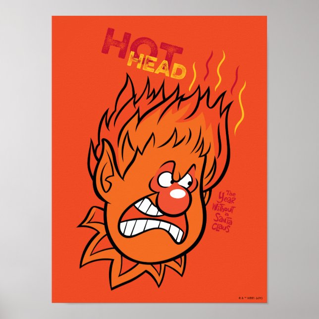 DAS JAHR OHNE SANTA CLAUS™ | Hot Head Poster (Vorne)