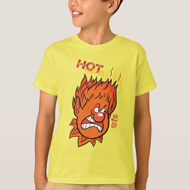 DAS JAHR OHNE SANTA CLAUS™ | Hot Head T-Shirt (Vorderseite)