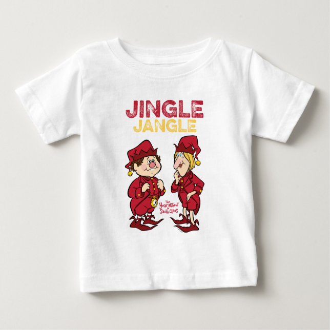 DAS JAHR OHNE SANTA CLAUS™ | Jingle & Jangle Baby T-shirt (Vorderseite)