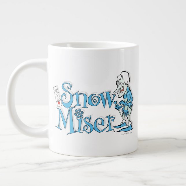 DAS JAHR OHNE SANTA CLAUS™ | Schneemann Jumbo-Tasse (Links)