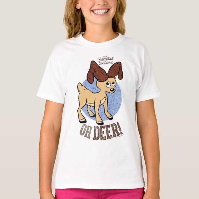 DAS JAHR OHNE SANTA CLAUS™ | Vixen "Oh Deer" T-Shirt (Vorderseite)