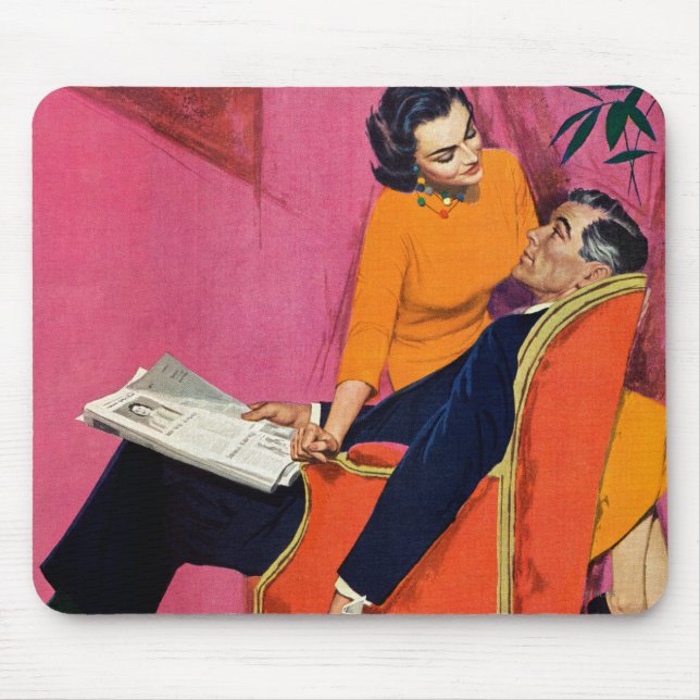 Das Jahr von Unzufriedenheit Mousepad (Vorne)