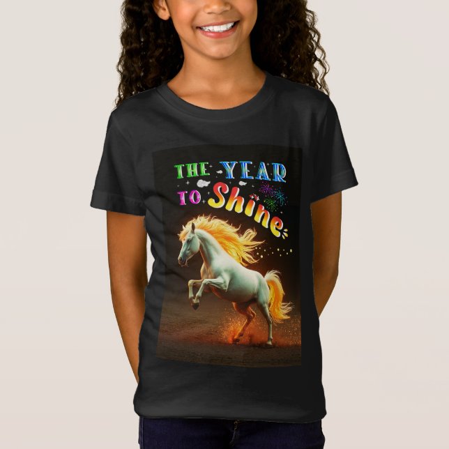 Das Jahr zum Strahlen T-Shirt (Vorderseite)