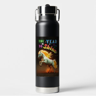 Das Jahr zum Strahlen Trinkflasche