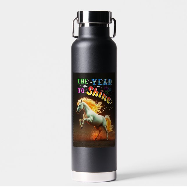 Das Jahr zum Strahlen Trinkflasche (Vorne)