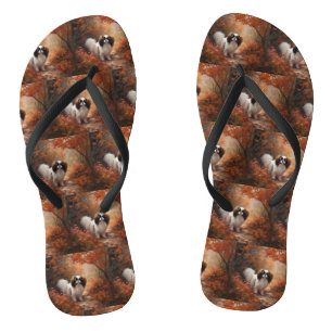 Das japanische Kinn im Herbst Inspiriere Flip Flops
