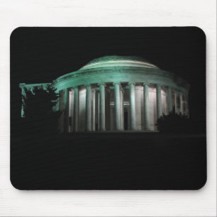 Das Jefferson-Gedächtnis in der Nacht Mousepad