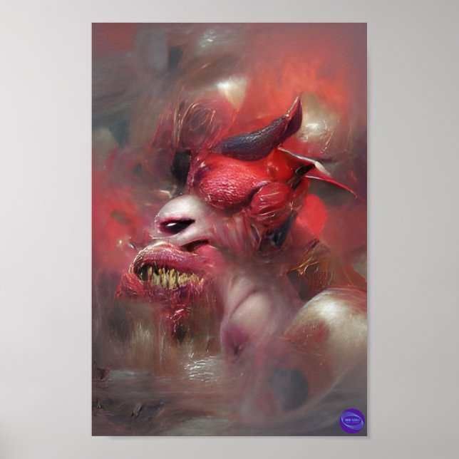 DAS JERSEY-DEVIL POSTER (Vorne)