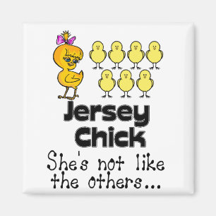 Das Jersey-Küken Magnet