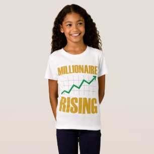 Das Jersey-T-Shirt des Millionaire-steigenden T-Shirt
