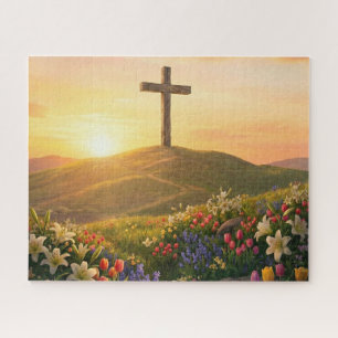 Das Jesuskreuz Osterrätsel Puzzle
