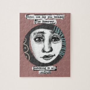 Das Jigsaw-Puzzle des Beobachters Puzzle