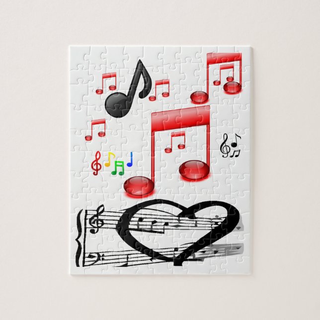 Das Jigsaw-Puzzle Puzzle (Vertikal)