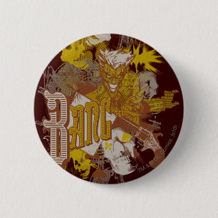 Das Joker Gun / Bang Carnival Collage Button