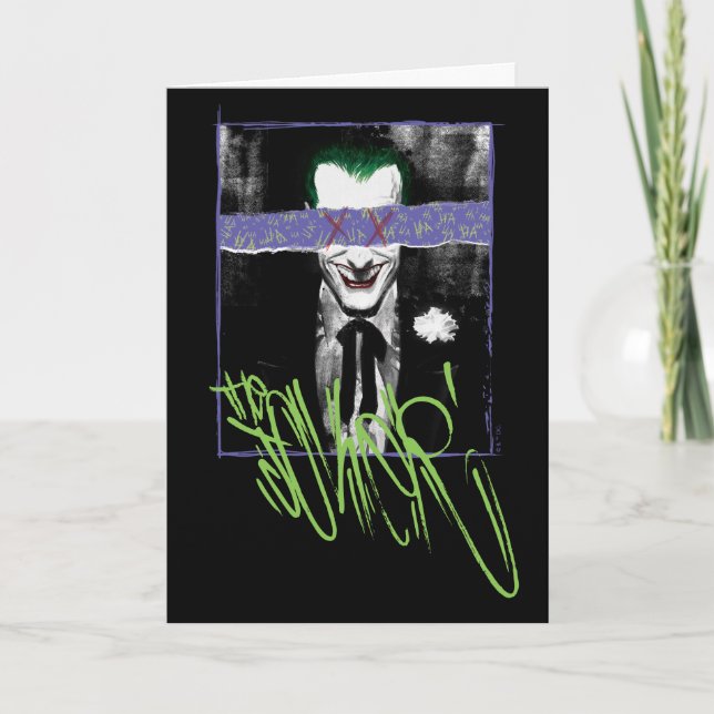 Das Joker-Scrapbook-Foto Karte (Vorderseite)