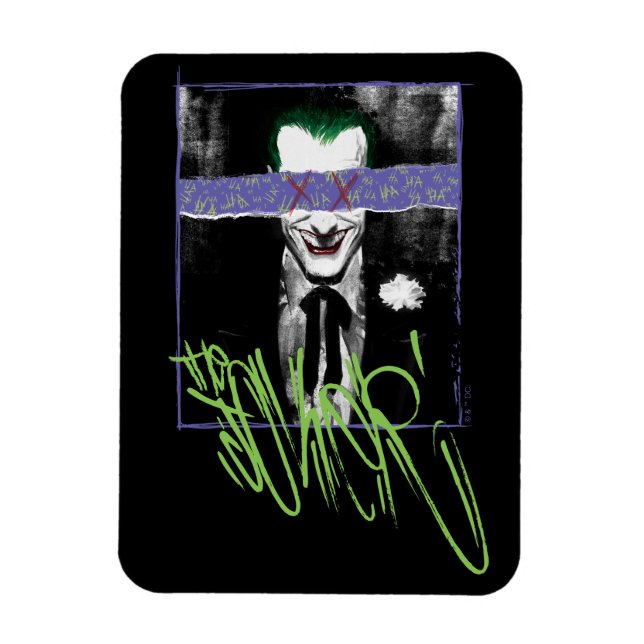 Das Joker-Scrapbook-Foto Magnet (Vertikal)