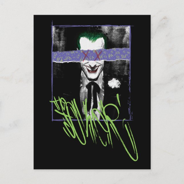 Das Joker-Scrapbook-Foto Postkarte (Vorderseite)