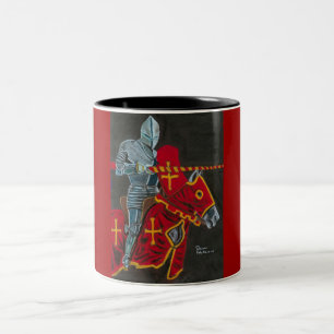 das jouster zweifarbige tasse