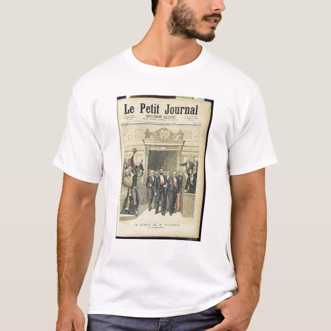 Das Jubiläum von Louis Pasteur beim Sorbonne T-Shirt (Vorderseite)