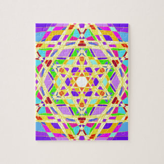 Das Judaical vitrail. Puzzle