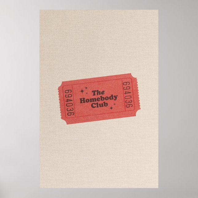 Das Junge Club Poster (Vorne)