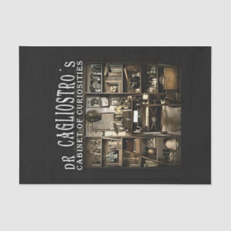 Das Kabinett der Kuriositäten von Dr. Cagliostro Seidenpapier