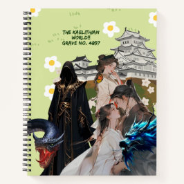 Das Kaelithian World Spiral Notebook Notizbuch