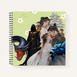 Das Kaelithian World Square Spiral Notebook Notizbuch