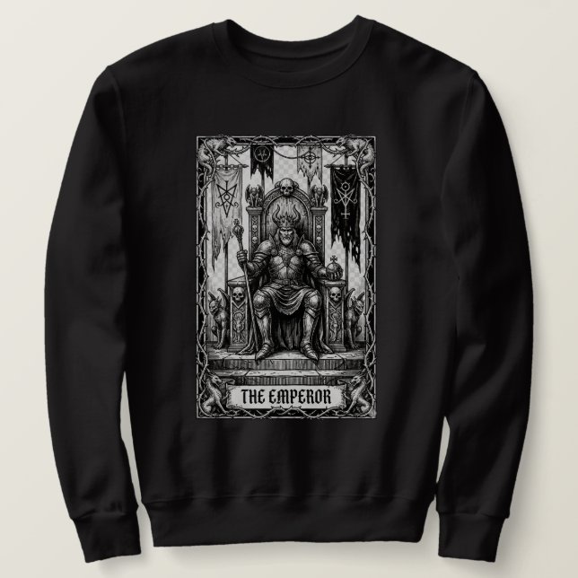 Das Kaiser-Major-Arcana-T-Shirt Sweatshirt (Design vorne)