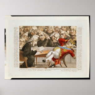 Das Kaiserliche Dekret an George III Poster