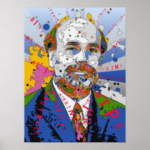 Das Kaleideskop des Printerman Poster