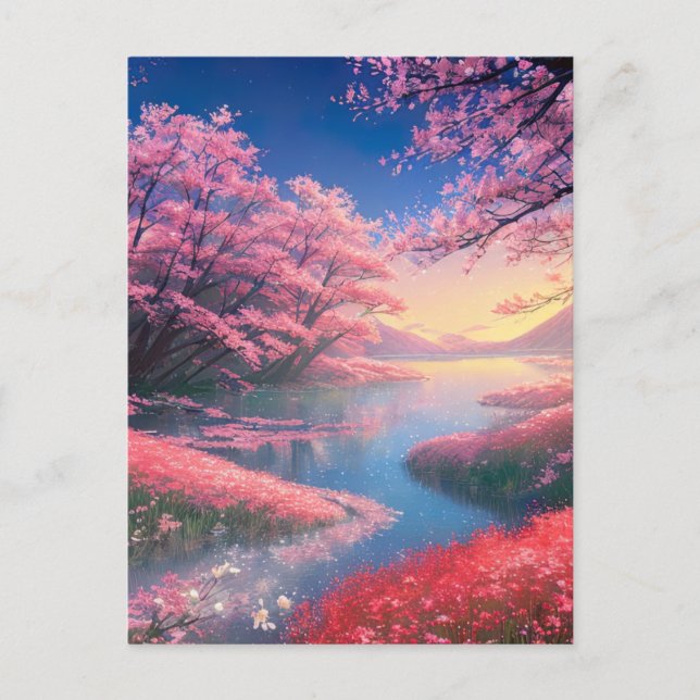 Das Kaleidoskop der Natur Postkarte (Vorderseite)