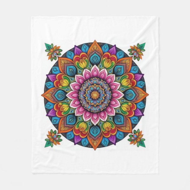 Das Kaleidoskop des Souls Fleecedecke (Vorderseite)