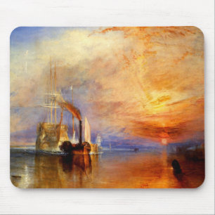 Das kämpfende Temeraire, J.M.W. Turner Mousepad