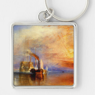 Das kämpfende Temeraire, J.M.W. Turner Schlüsselanhänger