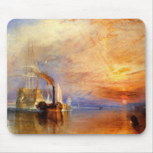 Das kämpfende Temeraire Mousepad
