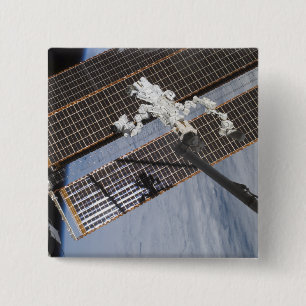 Das Kanadisch-erbaute Dextre Robotersystem 3 Button