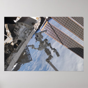 Das Kanadisch-erbaute Dextre Robotersystem Poster