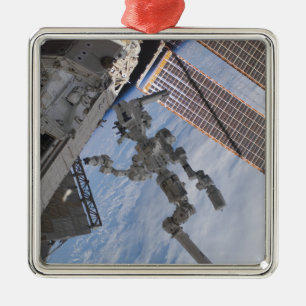 Das kanadische Dextre-Robotersystem 2 Silbernes Ornament