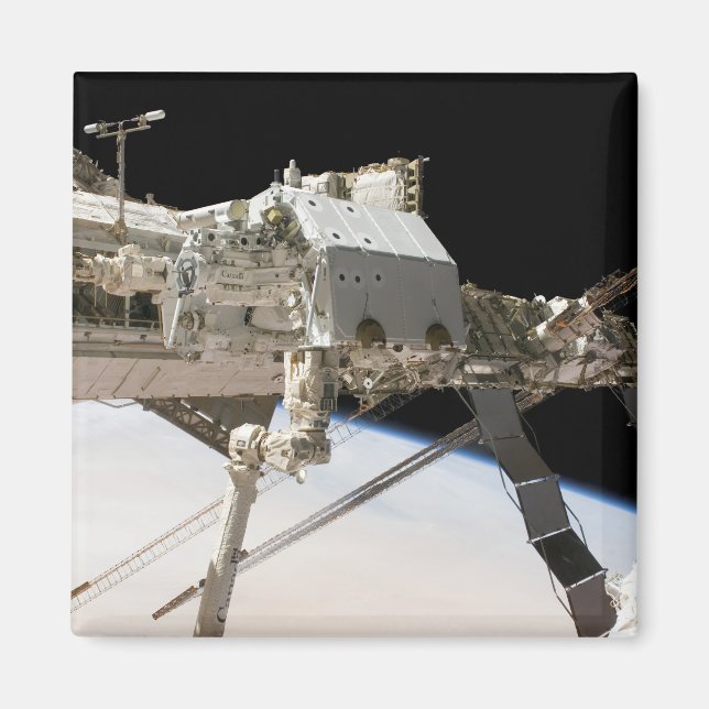 Das kanadische Dextre-Robotersystem Magnet (Vorne)