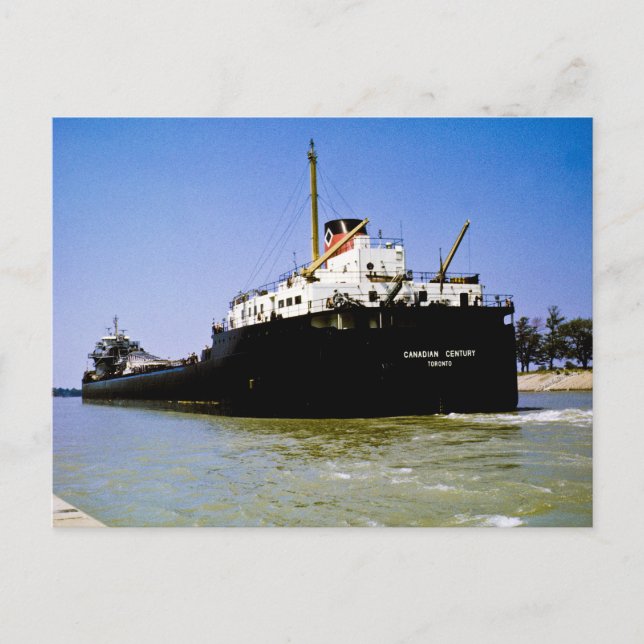 Das kanadische Frachterjahrhundert, das die Soo ve Postkarte (Vorderseite)