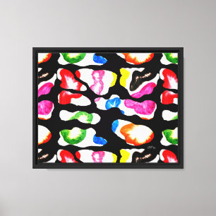 Das Kandi-Experiment in Pastell Leinwanddruck