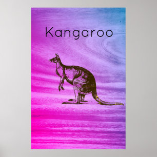 Das Kangaroo Poster