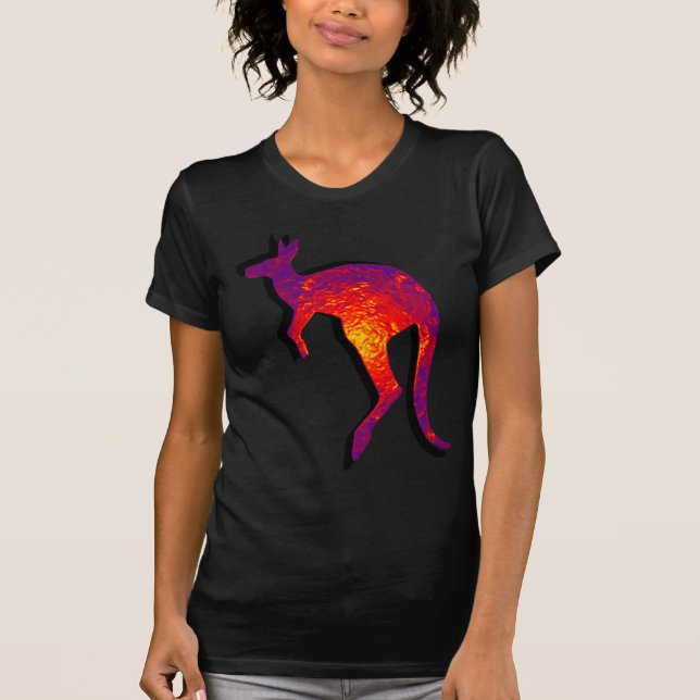 DAS KÄNGURU-HOPFEN T-Shirt (Vorderseite)