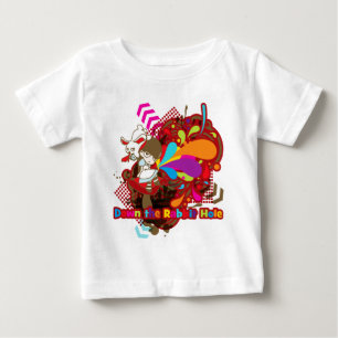 Das Kaninchen hinunter Baby T-shirt