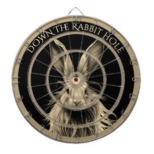 Das Kaninchen Hole Neat Rabbit Dartscheibe