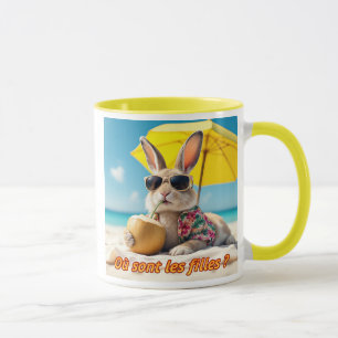 Das Kaninchen ist heiß. Tasse